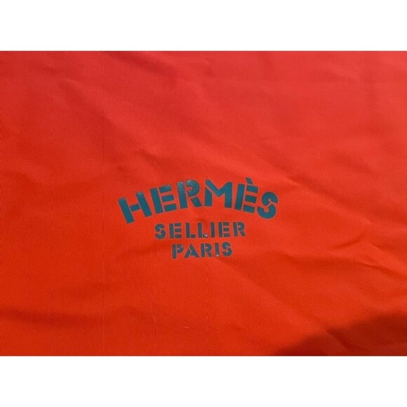 Hermès Tent Cavaletti Doghouse Sellier Paris Orange Canvas Foldable - Picture 6 of 14